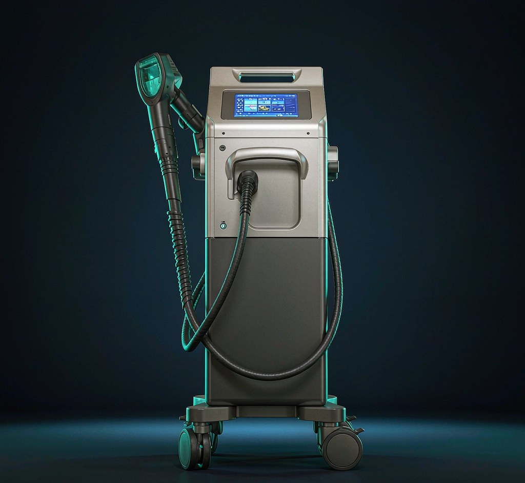 Alexandrite 755nm long pulse laser hair removal machine