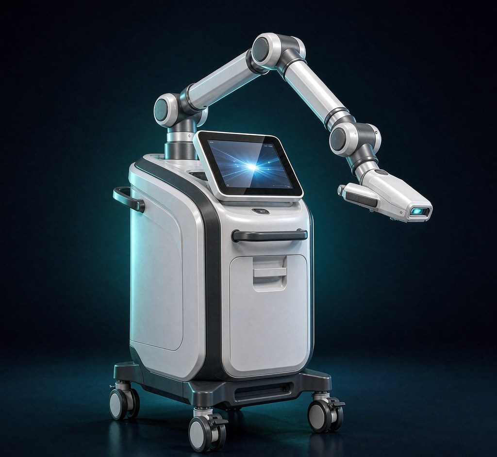 CO2 fractional laser skin resurfacing machine