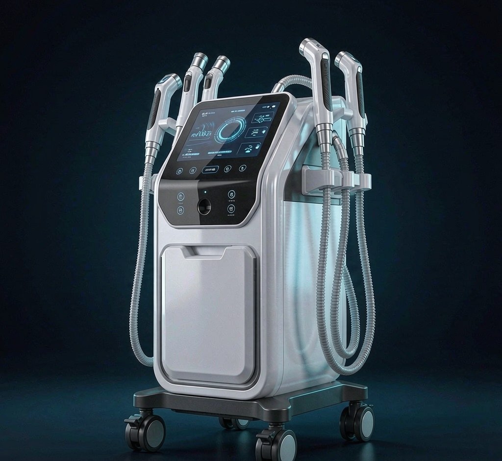 Hydro facial oxygen jet skin care machine