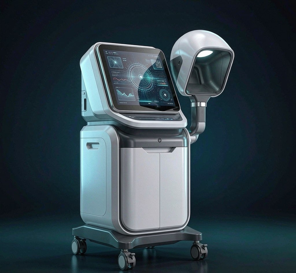 AI facial skin analyzer machine